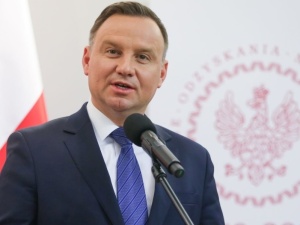 Prezydent Andrzej Duda o reparacjach: Ten kto wywołał wojnę, ten powinien za to zapłacić