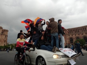 Świadek protestów w Armenii: To było święto, a nie żałoba