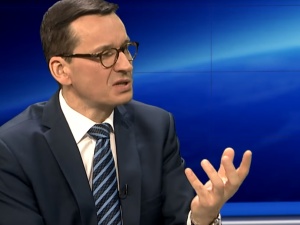 [Protest OzN] Premier Morawiecki: Opozycja nie powinna pouczać, bo to diabeł ubrał się w ornat...