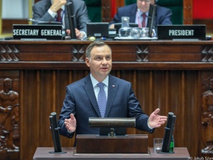Andrzej Duda: Rosja stwarza zagrożenie dla pokoju i stabilności