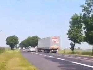 [video] Brawurowy pościg policji za mordercą matki