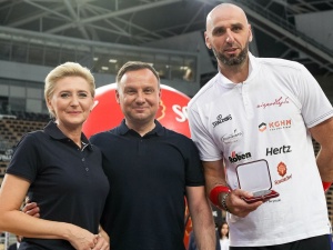 Prezydent Andrzej Duda: "Cieszę się, że sport sprawia Wam ogromną radość"