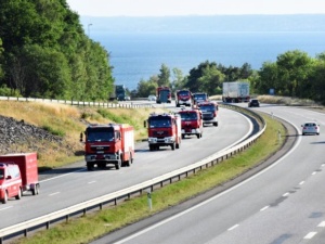 Polscy strażacy entuzjastycznie witani w Szwecji. Będą gasić olbrzymie pożary