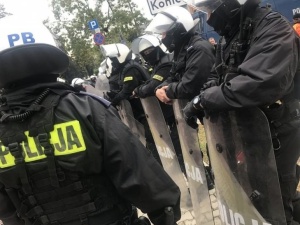 Policjanci w ramach strajku chcą zorganizować happening