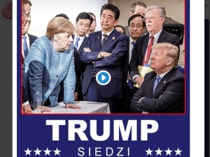 To, że prezydent Duda stał jest wpadką? Mem rozwiewa wątpliwości...