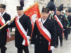 [fotorelacja]  XXVIII Pielgrzymka Górników na Jasną Górę - "Św. Barbaro prowadź nas do Królowej Polski"