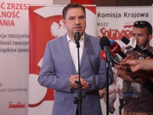 Poseł o związkowcach: "związkowe sukinsyny". Ostra odpowiedź Piotra Dudy