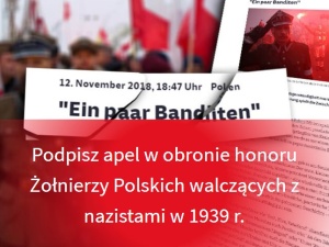 Apel w obronie żołnierzy polskich z 1939 roku po "bandytach" w „Sueddeutsche Zeitung”