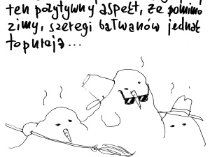 [Kliknij aby zobaczyć całość] Nowy rysunek Krysztopy: Korzyści z globalnego ocieplenia