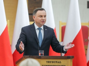 Andrzej Duda: "Wartości i zasady kluczowe w pracy sędziów TK"