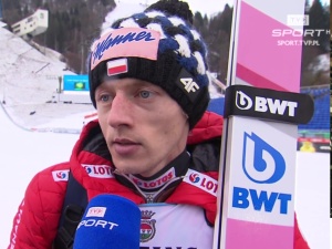 Noworoczne podium Dawida Kubackiego