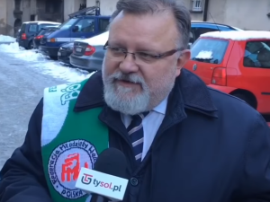 [Wideo] J. Pawłowicz: Kibice przypominają naszych bohaterów - również ludzi Solidarności, jak ks. Jerzy