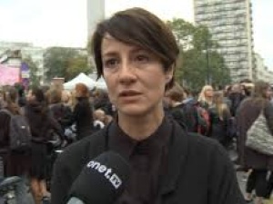 Maja Ostaszewska chodziła na czarne marsze. A teraz boleje nad losem zabijanych dzików