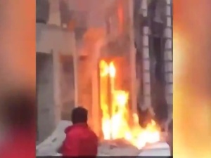 [video] Ogromny wybuch w Paryżu. Są ranni
