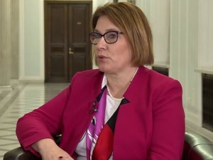 Beata Mazurek przeprosiła Jerzego Owsiaka za wpis na Twitterze