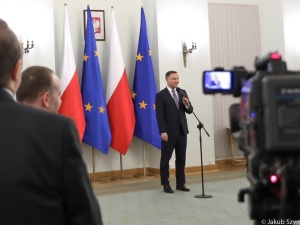 Na noworocznym spotkaniu prezydenta Dudy z dziennikarzami obecny był redaktor naczelny TS