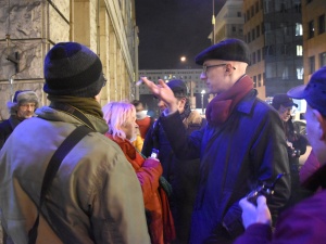 [Nasza fotorelacja] Protesty przed TVP