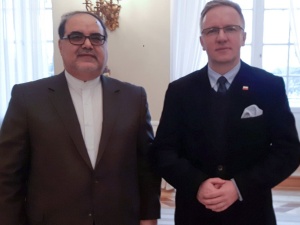 Krzysztof Szczerski spotkał się dziś z Ambasadorem Iranu. Tematem rozmów Konferencja Bliskowschodnia 