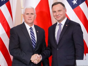 [video] Rozmowy Prezydenta RP i Wiceprezydenta USA w Belwederze