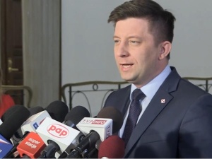 Min. Dworczyk: "Premier bardzo pryncypialnie podchodzi do sprawy oskarżania Polski"