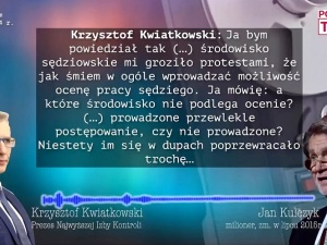 [video] Taśmy. Min. sprawiedliwości PO: "Sędziowie grozili protestami. W du.ach im się poprzewracało"