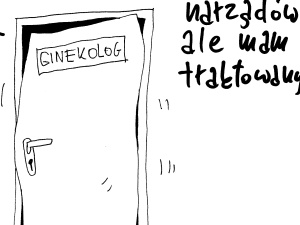 [Kliknij aby zobaczyć całość] Nowy rysunek Krysztopy: "Nie mam narządów rodnych!"