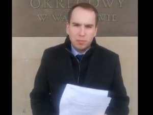 [video] Andruszkiewicz: złożyłem pozew o ochronę dóbr osobistych przeciwko stacji TVN