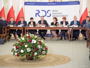 [Wideo] Prezydent Andrzej Duda i przewodniczący Solidarności Piotr Duda na Radzie Dialogu Społecznego