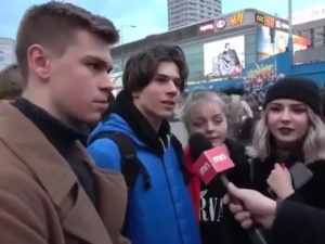 [video] Proaborcyjna młodzież: "No zlep komórek to jednak dużo nie czuje..."