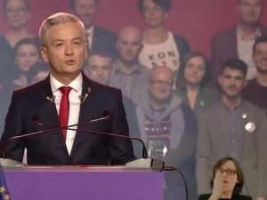 Marcin Dobski: "Hej Wiosna Biedronia, co uszczupliło partyjne konto o 60 tys. zł? O jaki sklep chodzi?"