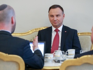 Prezydent Duda dla "JP": "Izrael rozpoczął kryzys w relacjach z Polską i to Izrael powinien go zakończyć"