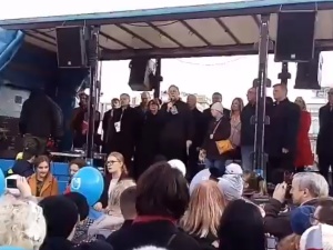 [video] Mocne. Pieśń Konfederatów Barskich na Narodowym Marszu Życia: Nie uklękniemy przed mocarzy władzą