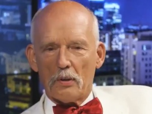 J. Korwin-Mikke: Jeżeli Kukiz'15 zniknie to my na pewno przekroczymy 20 proc. poparcia w wyborach