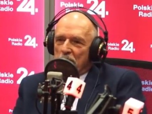 [video] Korwin-Mikke kontrowersyjnie w Polskim Radiu: "Odróżniam zwykłego homosia od, tfu, geja"