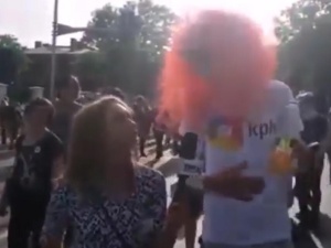 [video] Pracownik org. LGBT: "Nie pozwolę, by jakieś kmiotki zbezcześciły mienie ludzi homoseksualnych"