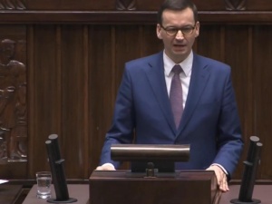 [video] Premier: "Opozycję stać było na jedne podwyżki -  podwyżki wieku emerytalnego, podwyżki VAT"