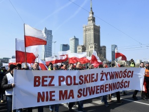 [Nasza Fotorelacja] Protest rolników z AGROUNII