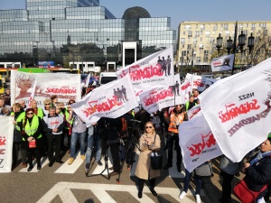 [Nasza Fotorelacja] Pikieta Solidarności w Warszawie