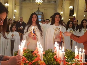 Aleppo: Sakrament Bierzmowania w parafii pw. św. Franciszka przyjęło 37 osób
