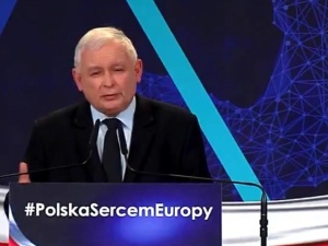 [video] Jarosław Kaczyński: "Mówimy "nie" euro (...) kiedyś przyjmiemy, gdy będzie to w naszym interesie"