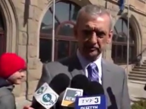 [video] Broniarz o środkach na cele socjalne: "To były NASZE pieniądze, NASZE, nie żadnej partii"