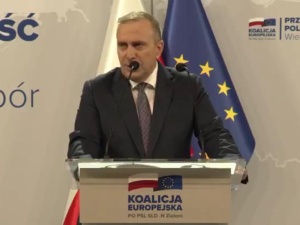 [video] Schetyna o profanacji MBCz: "Ministrowi i prezesowi nie spodobał się obraz, więc wysłali policję"
