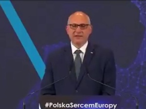 [video] Joachim Brudziński: "W naszej partii, jak Państwo wiecie, lepiej kotów nie zaczepiać"