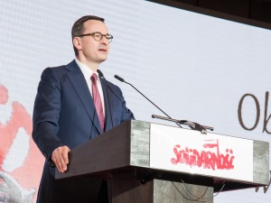 [Wideo] Premier: Na dzisiejszą konferencję zapraszam również panią Dulkiewicz, która jest w pobliżu