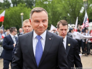 [Video] Powitanie Pary Prezydenckiej w Białym Domu