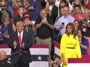 [video] Donald Trump rozpoczął kampanię 2020: "Moim jedynym szczególnym zainteresowaniem jesteście WY!"