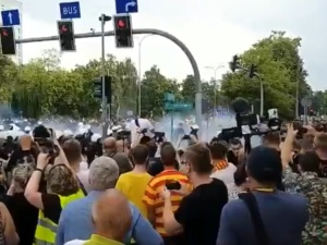 [video] Marsz Równości w Białymstoku nie przebiegł spokojnie