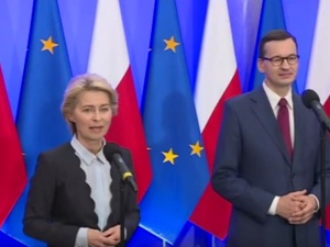 Ursula von der Leyen w Warszawie: "Nie zapomnę podziwu, który wzbudzał w nas ruch Solidarności"