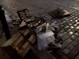 [video] W nocy zniszczono świętokradczą "kapliczkę" z Matką Boską