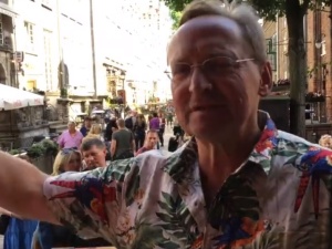[video] Cejrowski usunięty z ulicy: Dulkiewicz przysłała ubranych na czarno. Gdańsk powiedział - won